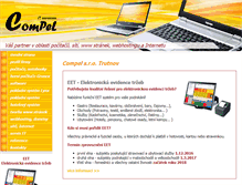 Tablet Screenshot of compel.cz